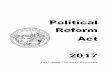 Political Reform Act - California Fair Political Practices ... · PDF fileGovernor Brown to the Fair Political Practices ... University of Chicago Law School and his B.A. with honors