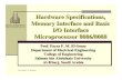 Hardware Specifications, Memory Interface and Basic I/O ... · PDF fileMemory Interface and Basic I/O Interface Microprocessor 8086/8088. Prof. Fayez F. M. El-Sousy Objectives of Hardware