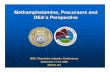 Methamphetamine, Precursors and DEA’s · PDF file · 2013-07-08manufacturing of meth in Floyd County ... Precursors and DEA's Perspective ... Author: SSMasumoto Subject: Methamphetamine,
