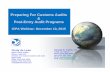 Preparing For Customs Audits Post-Entry Audit · PDF filePreparing For Customs Audits & Post-Entry Audit Programs ... Everyone transacting business with ... The audit can be expanded