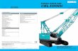 HYDRAULIC CRAWLER CRANE - KOBELCO · PDF fileHYDRAULIC CRAWLER CRANE HYDRAULIC CRAWLER CRANE Standard Equipment Upper structure/Lower structure Cab/Control Safety Device Counterweight: