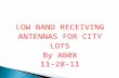 LOW BAND RECEIVING ANTENNAS By AB0X - KCDXC BAND RECEIVING ANTENNAS-1.pdf · To provide members with some comparisons of various Low band receive antennas. To give some “semi”