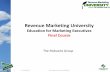 Revenue Marketing University - Pedowitz Grouprevmarketer.pedowitzgroup.com/rs/pedowitzgroup2/images/RMU Class... · based on real-life best ... //na11.salesforce.com/00OG0000004RBKw