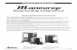Reciprocating Compressors -  · PDF fileThese compressors can be operated at a return gas temperature of 20ºC even at low evaporating temperatures