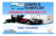 POWER PRODUCTS - Davis & Shirtliff · PDF file•Deep-sea 6020 & 6120 ... •Two types: manual and automatic. 41 EARTHING • For safety of personnel, ... DSE Gateway DSE Module GPRS