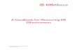 A Handbook for Measuring HR Effectiveness ©CHS Alliance · PDF fileA Handbook for Measuring HR Effectiveness ... This HR Audit Handbook is designed to assess the effectiveness of