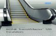 OPTIONS AND PLANNING DIMENSIONS KONE · PDF fileThe KONE TransitMaster 120 is a medium heavy-duty escalator targeted primarily towards the infrastructure segment, and in particular