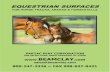 Page 1 EQUESTRIAN SURFACES - BEAM CLAY - Equestrian Surfaces.pdfPage 1 EQUESTRIAN SURFACES FOR HORSE TRACKS, ARENAS & HORSESTALLS PARTAC PEAT CORPORATION ONE KELSEY PARK, GREAT MEADOWS,