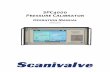 SPC4000 Pressure Calibrator - Scanivalvescanivalve.com/media/3767/spc4000_revb.pdf · is accomplished by pressing the words or symbols pre- ... The electrical and pneumatic modules