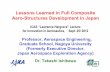 Lessons Learned in Full Composite Aero-Structures ... Congress General Lectures/2012/Ishikaw… · Lessons Learned in Full Composite Aero-Structures Development in Japan ... Mosaic