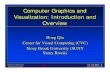 Computer Graphics and Visualization: Introduction …qin/courses/graphics/visual-computing...Computer Graphics Definition • What is Computer Graphics? ... core elements of computer