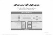 Operation Manual - Rain BirdES Operation Manual 3 Programming the Controller The PAR+ES controller offers six automatic watering schedules (A through F) The PAR+ES also has two Manual