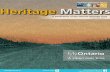 Heritage Matters - Ontario Heritage · PDF fileThis issue of Heritage Matters, ... It seems strange for a highway to be a place that allows ... Sir Sandford Fleming, Elsie MacGill