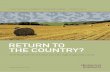RETURN TO THE COUNTRY? -   ?? Growth in farmland values has outpaced equities since the early ... farmland investments have historically ... return to the country?