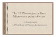The RF Photoinjector Gun: Microwave point-of-viewpbpl.physics.ucla.edu/Education/Talks/GunTuning.pdfThe RF Photoinjector Gun: Microwave point-of-view J. Rosenzweig UCLA Dept. of Physics