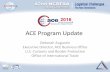 ACE Program Update Program Update Deborah Augustin Executive Director, ACE Business Office U.S. Customs and Border Protection Office of International Trade Trade Processing at a Glance