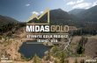 3 STIBNITE GOLD PROJECT IDAHO, USA - Midas Gold · PDF file3 STIBNITE GOLD PROJECT IDAHO, USA ... Forward-Looking Information containedin this presentation to reflect events or circumstancesafter