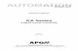 AUTOMATION - APG · PDF fileROUP IC. Automation Products roup Inc. AP ... Specifications ... 1/435/753-7490   sales@