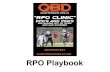 RPO Playbook - Quarterback  · PDF fileRPO Playbook . Base Run Game Pre-Snap Gifts 1st Level Reads Bubble Variations 2nd Level Reads Man Beaters 2 Back RPO’s/Apex
