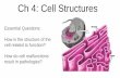 Ch 4: Cell Structures - Science Departmentatisciencedepartment.weebly.com/.../ch_04_cell_structures__2016_.pdfCh 4: Cell Structures ... also has its own DNA. Cell Wall ... 4.4 Endomembrane