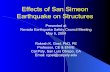 Effects of San Simeon Earthquake on Structures · PDF fileEffects of San Simeon Earthquake on Structures Rakesh K. Goel, PhD, PE Professor, CE & ENVE Cal Poly, San Luis Obispo, CA
