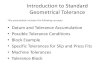 Introduction to Standard Geometrical Tolerance to Standard Geometrical Tolerance ... •Specific Tolerances for Slip and Press Fits •Machine Tolerances •Tolerance ... tolerance