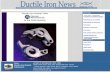 Ductile Iron Society Visits FEATURES Issue 2.pdf · The Ductile Iron News - Issue 2, 2002 file: ... stage heat treatment process known as austempering, ... Casting Process RMS Range