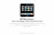 iPhone · PDF fileApple differentiated the iPhone by marketing it as a convergence device, integrating the best ... (Apple). 3 Six Forces Analysis