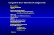 Graphical User Interface Components - Brooklyn …mqazhar/robojava/gui1.pdfGraphical User Interface Components Introduction Swing Overview JLabel Event-Handling Model ... • User
