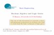 Boolean Algebra and Logic Gates - University of Plymouth · PDF fileBasic Engineering Boolean Algebra and Logic Gates F Hamer, M Lavelle & D McMullan The aim of this document is to