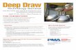 Deep Draw - Home | Precision Metalforming · PDF filesuch as tool and die design, die maintenance, deep draw technology, metalforming simulation, building dies for high-strength steel