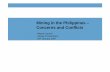 Mining in the Philippines – Concerns and · PDF fileMining in the Philippines – Concerns and Conflicts Report Launch ... Dept of Health ... Reading the Mining in the Philippines