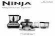 Mega Kitchen System - NinjaKitchen.com Keep hands, hair, clothing, as well as utensils out of container while processing to reduce the ... the Ninja® Mega Kitchen System ...