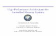 High-Performance Architectures for Embedded Memory …csl.stanford.edu/~christos/publications/1999.edram_dac… ·  · 2006-10-09High-Performance Architectures for Embedded Memory