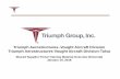 Triumph Aerostructures–Vought Aircraft Division … Aerostructures–Vought Aircraft Division Triumph Aerostructures-Vought Aircraft Division-Tulsa Shared Supplier Portal Training