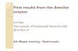 First results from the AstroSat - INAFevents.iasfbo.inaf.it/nepal2016/Presentations/ARRao.pdf · First results from the AstroSat mission A R Rao Tata Institute of Fundamental Research,