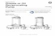 3A5266C Grease or OIl Reciprocating Pump - graco. · PDF fileInstructions Grease or Oil Reciprocating Pump 3A5266C EN For pumping non-corrosive and non-abrasive lubricants only. For
