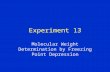 Experiment 14 - Auburn · PPT file · Web view · 2008-08-19Experiment 13 Molecular Weight Determination by Freezing Point Depression Purpose The purpose of this experiment is to