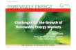 Challenges for the Growth of Renewable Energy …eneken.ieej.or.jp/data/4845.pdfChallenges for the Growth of Renewable Energy Markets ... GIVAR III Scope ... ES&PT Japan PJM, ERCOTPJM,