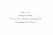 ACCA Paper F9 Financial Management Complete Textkaplan-publishing.kaplan.co.uk/.../complete-text/F9.pdfThe aim of ACCA Paper F9, Financial management, is to develop the knowledge ...