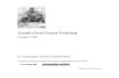 Credit Card Fraud - Lesson Plan - Consumer Action · PDF fileCredit Card Fraud Lesson Plan Easel, Pad and Markers Power Point Outline ... and effort to close down accounts and have