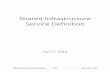 Shared Infrastructure Service Definition - WashU Sites · PDF file · 2017-12-22Shared Infrastructure Service Definition 2/13 Date: April 7, 2016 ... Cloud Premier ... Description