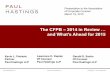 The CFPB – 2014 in Review and What’s Ahead for 2015webcasts.acc.com/handouts/3.19.15_REC_Slides.pdf · The CFPB – 2014 in Review … and What’s Ahead for 2015 ... – Prepaid