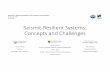 Seismic Resilient Systems: Concepts and Challengesneesclt.mines.edu/content/ppt6.pdf · Seismic Resilient Systems: Concepts and Challenges ... less than that of conventional Special