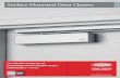 Surface Mounted Door Closers - · PDF fileLockwood Product Catalogue Surface Mounted Door Closers 2016-05 3 1300 LOC P (1300 562 587) Contents page 36 2636FS Free-Motion® Door