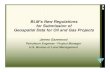 BLM’s New Regulations for Submission of Geospatial · PDF fileBLM BLM’s New Regulations for Submission of Geospatial Data for Oil and Gas Projects James Gazewood Petroleum Engineer