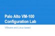 Palo Alto VM-100 Configuration Lab