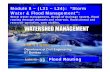 Module 8 – (L31 – L34): “Storm Water & Fldlood Management”nptel.ac.in/courses/105101010/downloads/Lecture33.pdf · Module 8 – (L31 – L34): “Storm Water & Fldlood Management”: