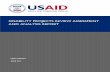 DISABILITY PROJECTS REVIEW ASSESSMENT AND ANALYSIS · PDF filedisability projects review assessment and analysis ... june 2013 . disability projects review assessment and analysis