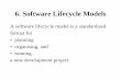6. Software Lifecycle Models - KTHkarlm/prutt05/lectures/prutt05_lec6.pdf · 6. Software Lifecycle Models A software lifecycle model is a standardised format for • planning •